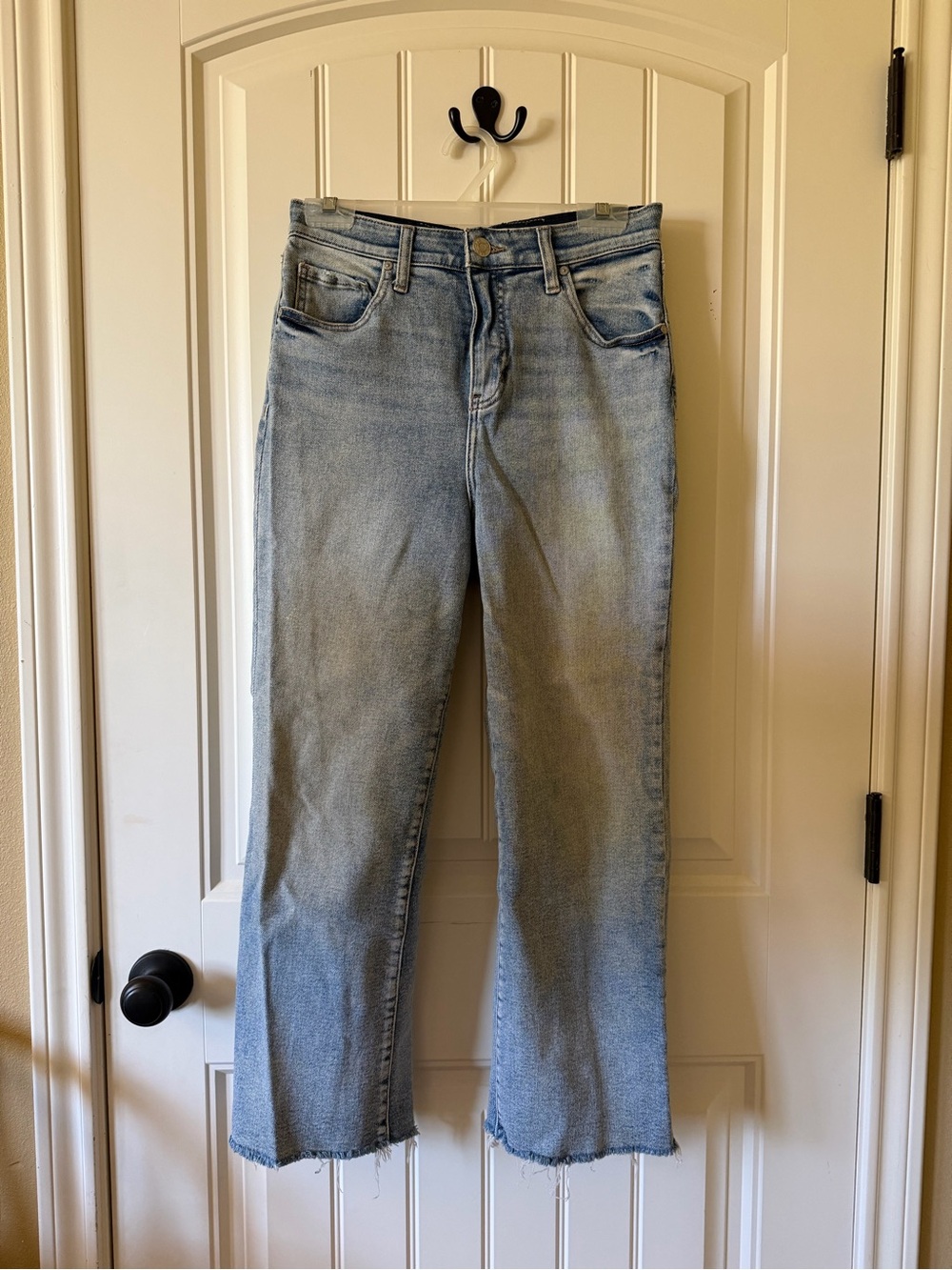 Jag Jeans Light Blue Straight Leg High-Rise Denim